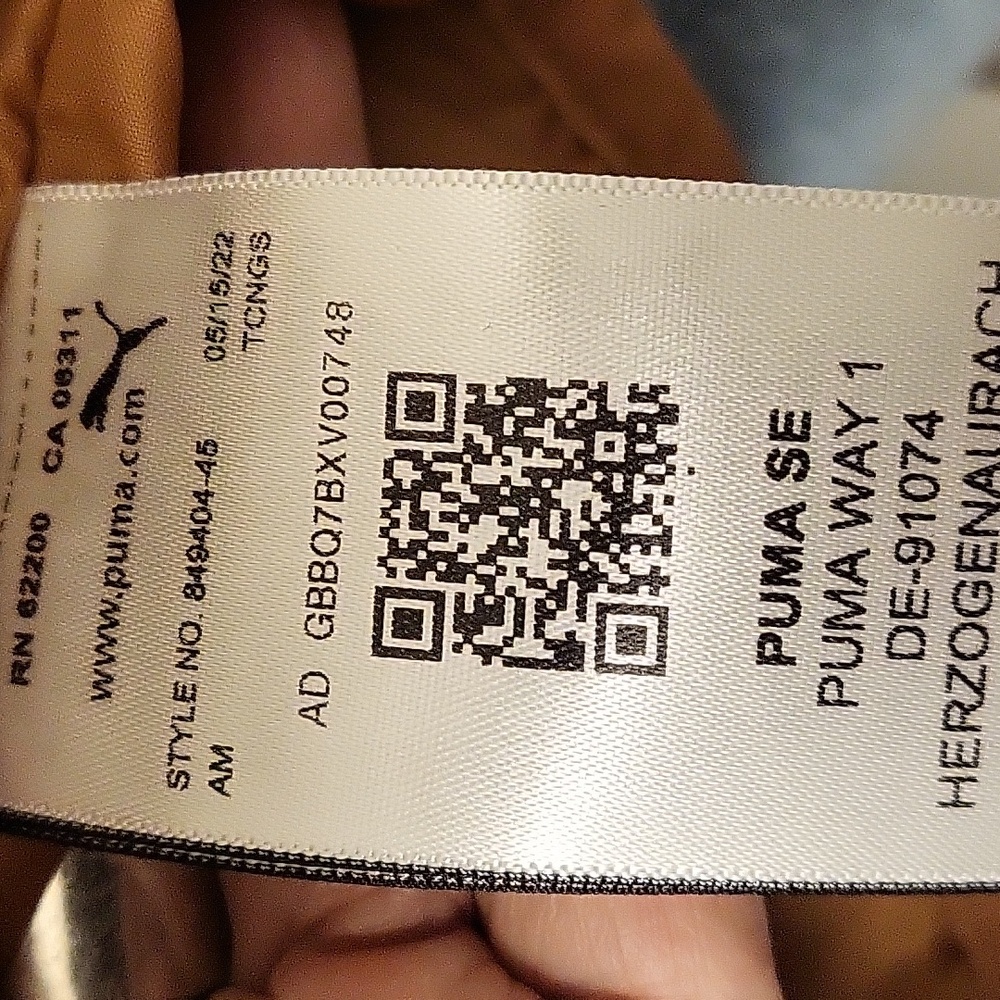Puma sherpa jacket orchid size XS - Picture 6 of 7